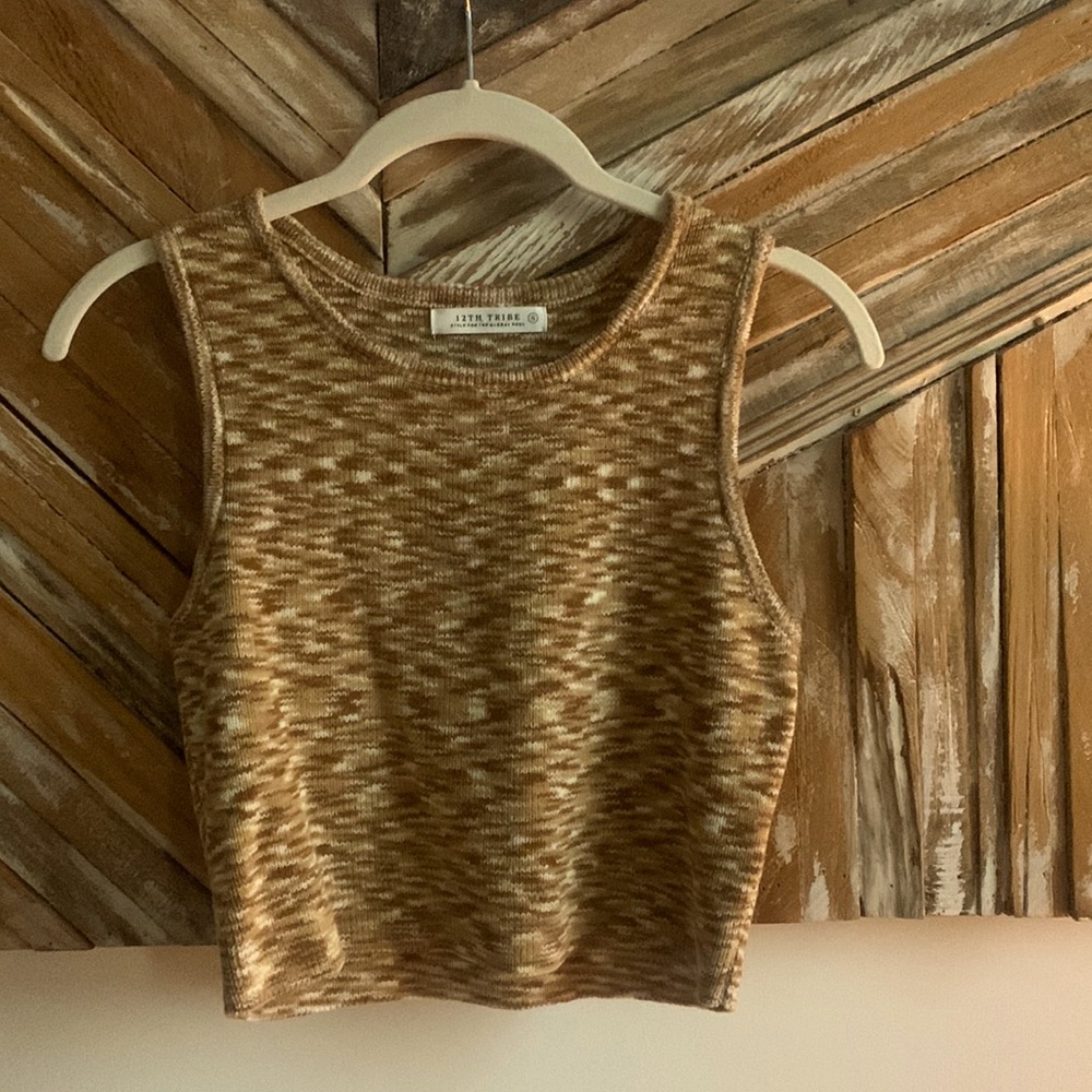 12th Tribe Knit Sleeveless top